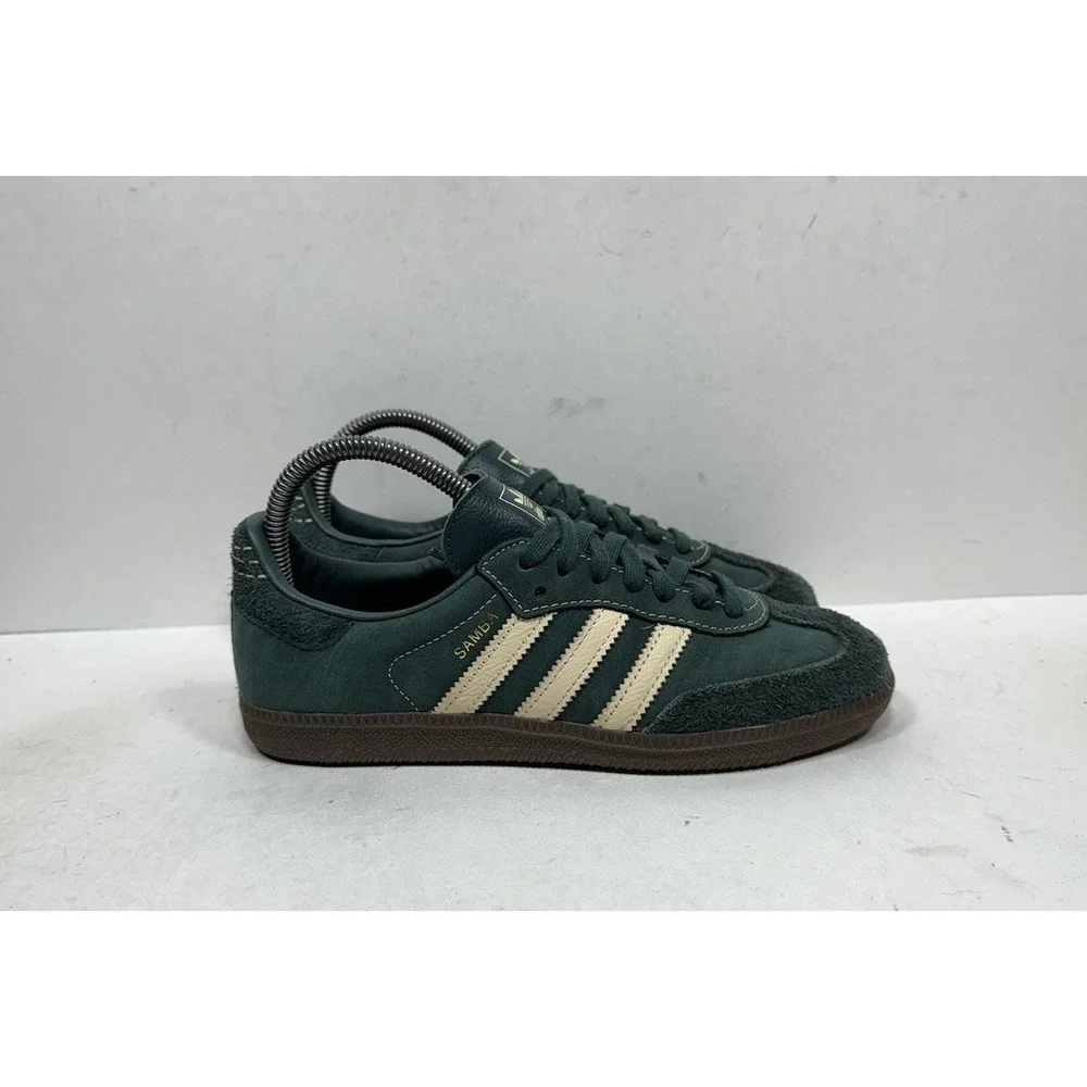 adidas Samba OG Mineral Green Crystal Sand Women's Size 6 IG1986 Shoes